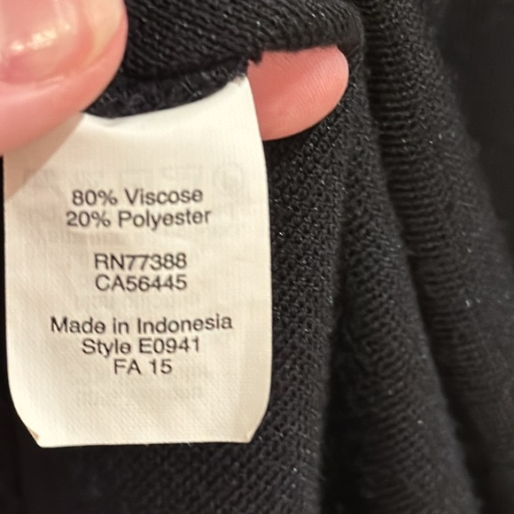 Madewell beautiful black dress EUC - Picture 5 of 5